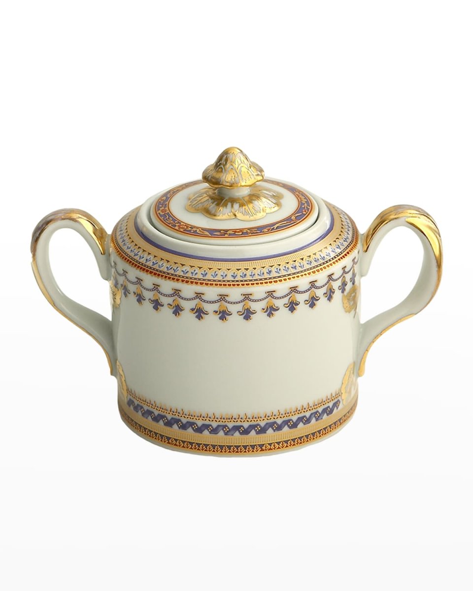 Chinoise Blue Sugar Pot